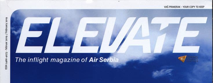 Monthly Air Serbia Magazine