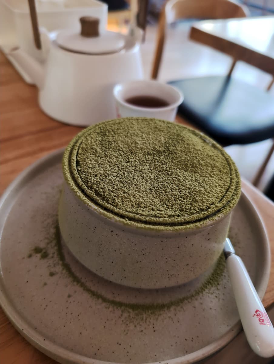 Youran Tea House matcha tiramisu