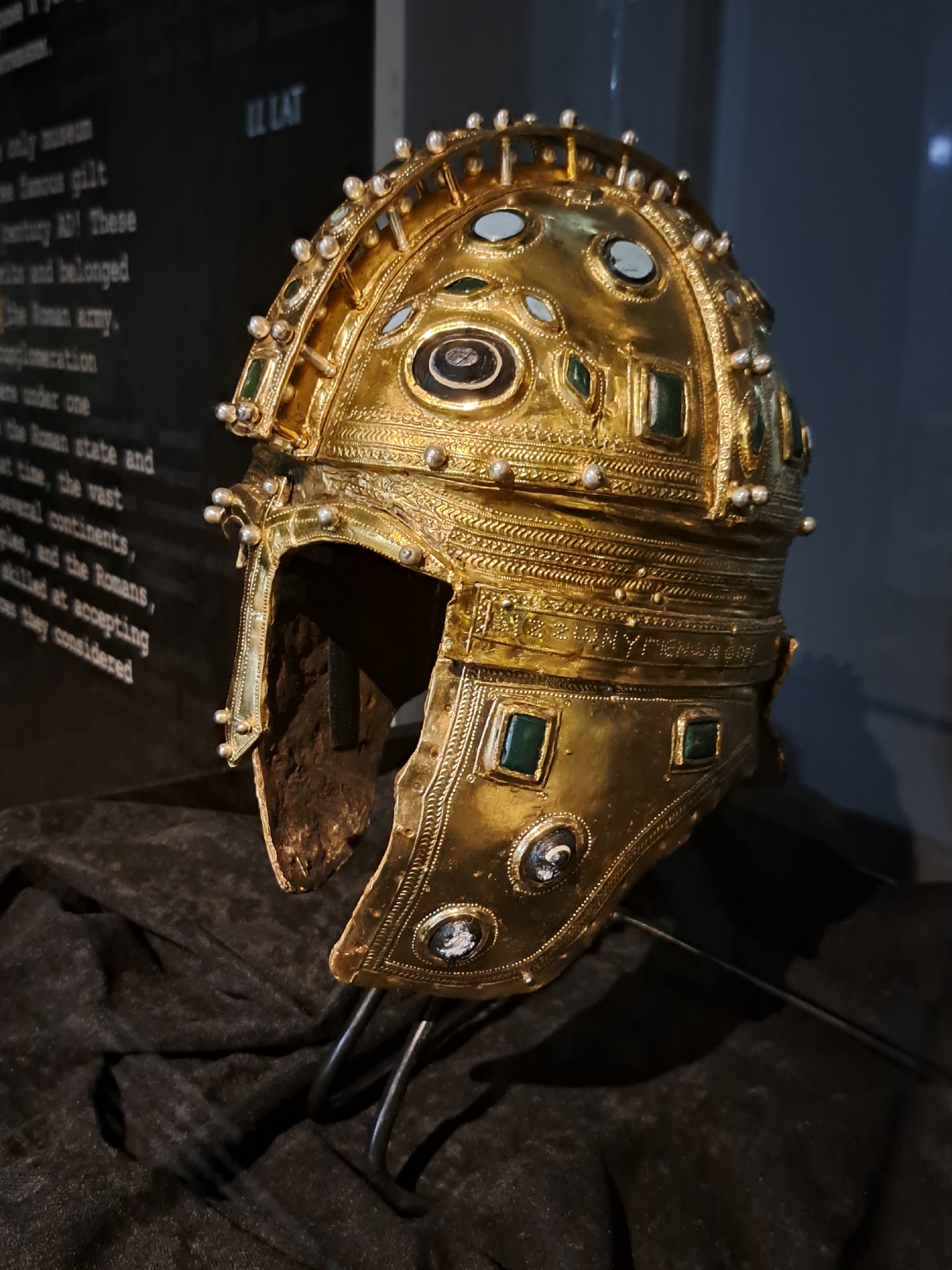 Roman helmet